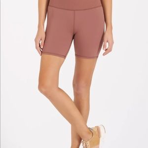 Vuori rib studio short Terracotta S Bike shorts